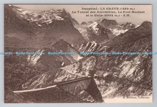 R800973 Dauphine La Grave Le Tunnel des Ardoisieres A Mollaret