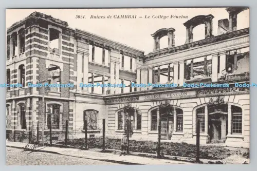 R800982 Ruines de Cambrai Le College Fenclon