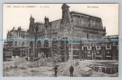 R800988 Ruines de Cambrai The Station