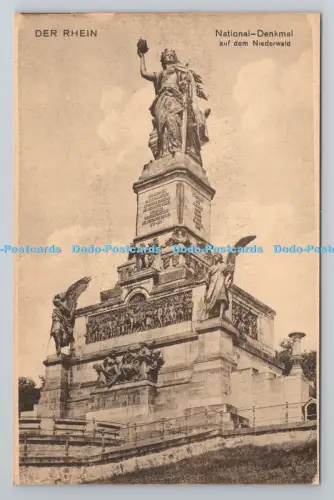 R801001 Der Rhein National Denkmal Auf Dem Niederwald Heiss Coln Lindenthal