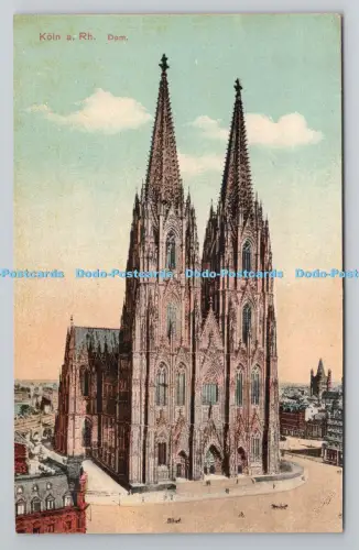 R801003 Köln a Rh Dom Postkarte
