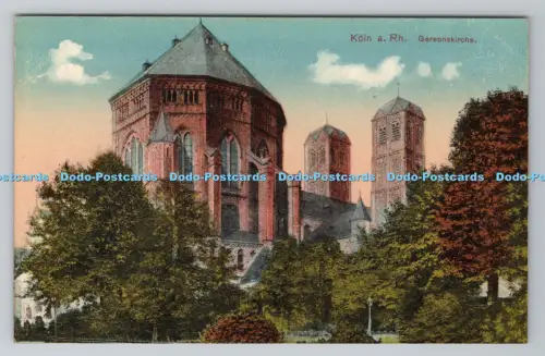 R801005 AK Köln a Rh Gereonskirche