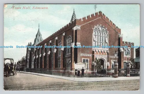 R801073 Edmonton Town Hall Tudor Series No 71 1905