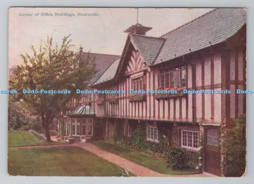 R801075 Bournville Ecke Bürogebäude 1906