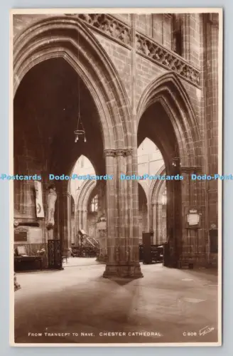 R801109 Chester Cathedral From Transept to Nave Walter Scott Bradford RP