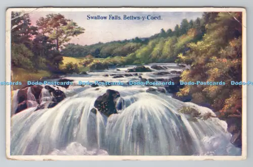 R801216 Bettwsy Coed Swallow Falls Stiefel Cash Chemists PM Retford 1910