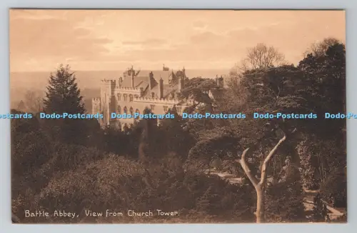 R801234 Blick auf die Schlachtabtei vom Kirchturm