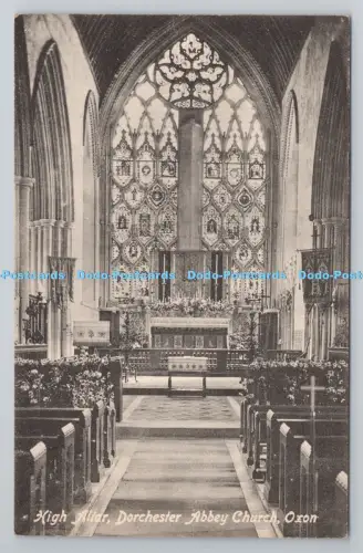 R801238 Oxon Dorchester Abbey Church High Altar