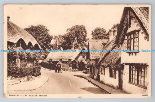 R801262 Shanklin I O W Village Series Photochrom Tunbridge Wells Kent