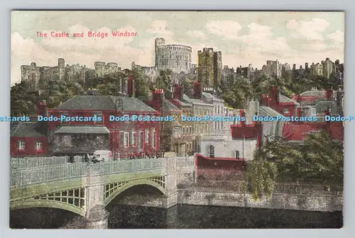 R801289 Windsor The Castle and Bridge