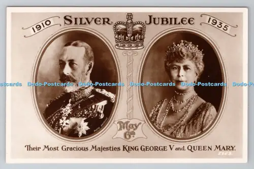 R801290 Silber Jubiläum Ihre gnädigsten Majestäten König Georg V. und Königin Mar