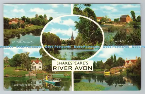 R801339 River Avon Shakespeare Bidford on Avon J Salmon Sevenoaks Multi View