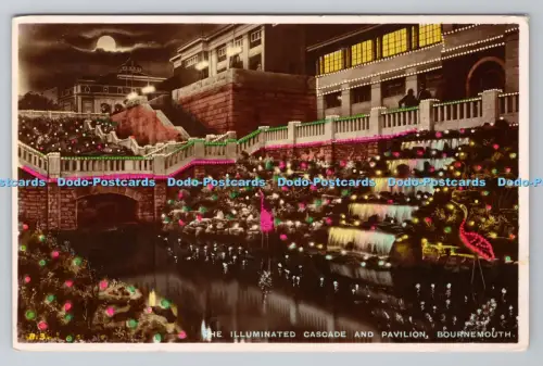 R801359 Bournemouth The Illuminated Cascade and Pavilion Wade Sunny South