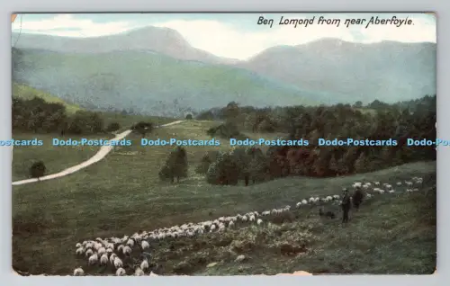 R801374 Ben Lomond aus der Nähe von Aberfoyle E Hartmann Real Glossy Serie PM Walthams