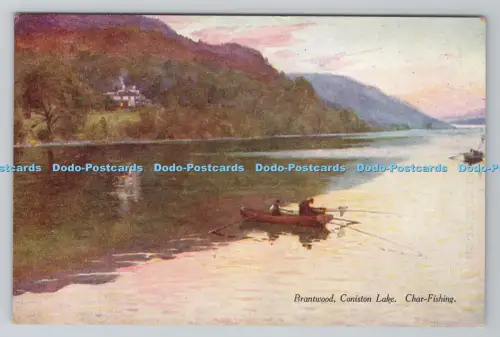R801384 Brantwood Coniston See Saiblingsangeln Die englischen Seen A und C Black Lon