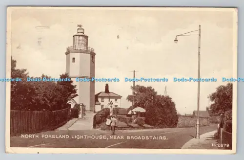 R801394 North Foreland Leuchtturm in der Nähe von Broadstairs Valentine Fototyp PM Ramsga