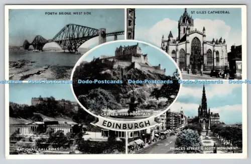 R814202 Edinburgh Forth Bridge West Side E T W Dennis London Scarborough Multi V