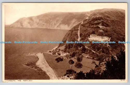 R814224 Lynmouth The Foreland Photochrom Royal Tunbridge Wells