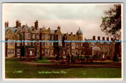 R814248 Sandringham House West H Coates Wisbech RP