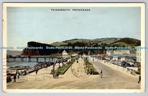 R814253 Teignmouth Promenade E T W Dennis Scarborough 1950