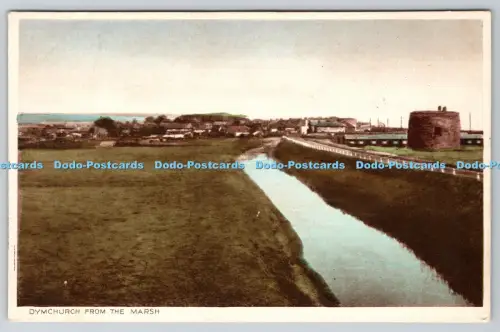 R814263 Dymchurch From The Marsh