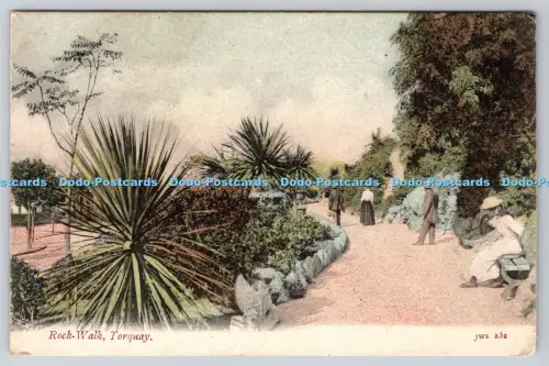 R814272 Torquay Rock Walk 1904