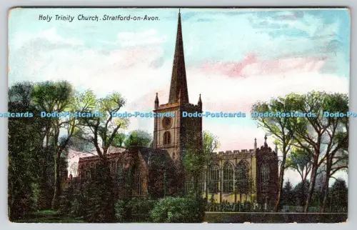 R814586 Stratford on Avon Holy Trinity Church B B London Series No 76