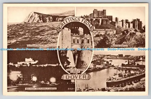R814607 Grüße aus Dover Dover Castle D Constance London Mehrfachansicht