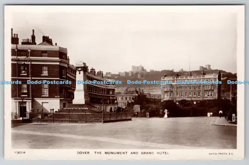 R814608 Dover The Monument and Grand Hotel The Rapid Photo Printing London