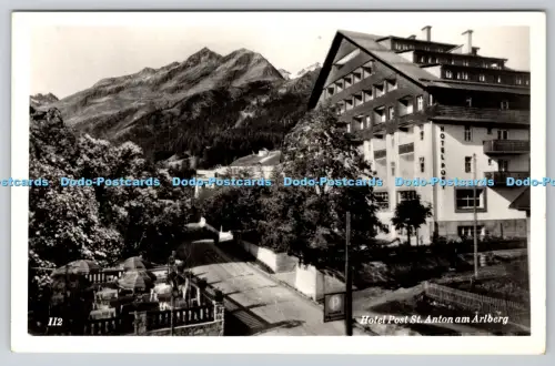 R814611 Hotel Post St Anton am Arlberg Theodor Pies RP 1959