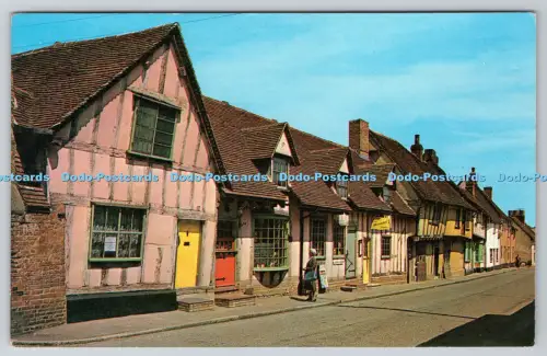 R814633 Lavenham Weaver Cottages Ernest Joyce Norwich Plastichrome von Colourpict
