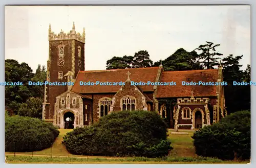 R814634 Sandringham The Church Printed in Great Britain