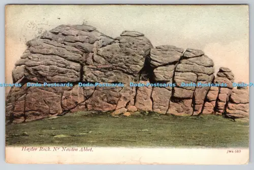 R814774 Haytor Rock Nr Newton Abbot 1904