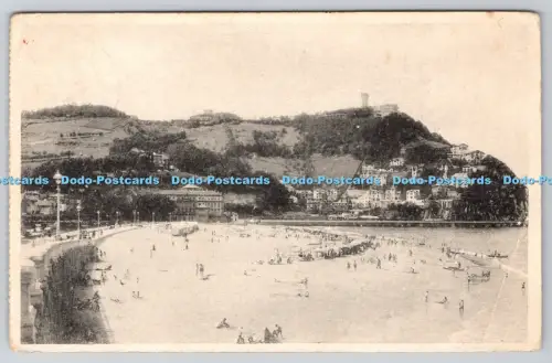 R814781 San Sebastian Monte Igueldo y Playa de Ondarreta Hauser y Menet PM Oxted