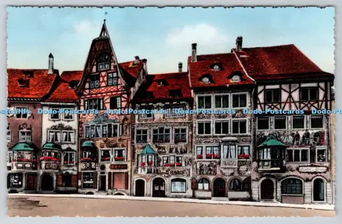 R814788 Stein a Rhein Bemalte Hauser Fotoglob Wehrli