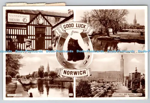 R814794 Good Luck From Norwich Thorpe Green RP Multi View