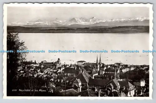 R814801 Neuchatel et les Alpes Perrochet Lausanne