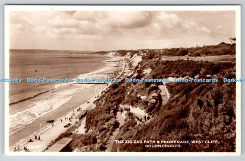 R814804 Bournemouth The Zick Zag Path and Promenade West Cliff Thunder and Clayde