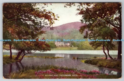 R814807 Loch Achray and Trossachs Hotel Valentine Valesque Serie