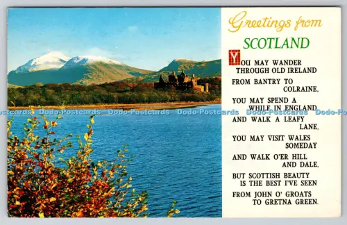 R815086 Grüße aus Schottland Bamforth Holmfirth Yorkshire Scotty Serie 1975