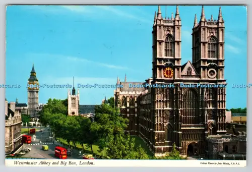 R815092 London Westminster Abbey und Big Ben John Hinde