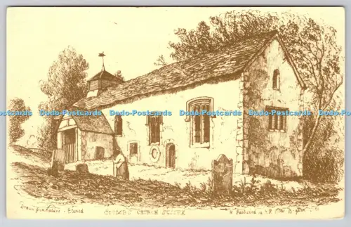 R815409 Coombs Kirche Sussex Postkarte