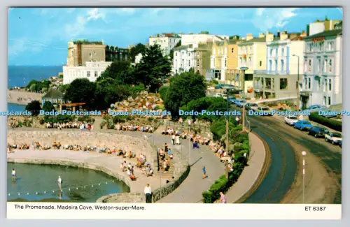 R815410 Weston Super Mare The Promenade Madeira Cove Bamforth Holmfirth Yorkshir