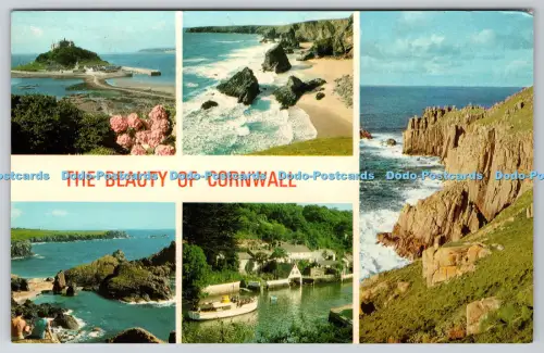 R815412 The Beauty of Cornwall St Michael Mount Jarrold Norwich 1979 Multi View
