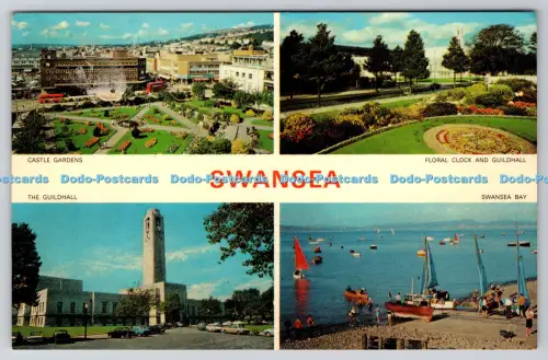 R815416 Swansea The Guildhall Jarrold Norwich England Multi View