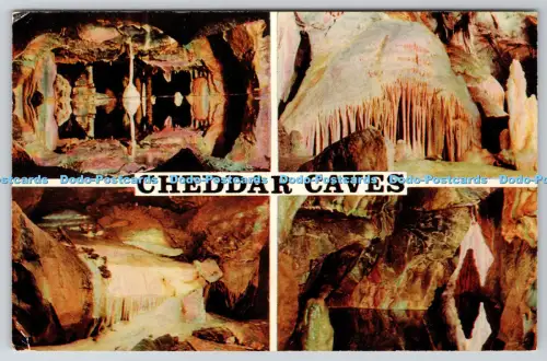 R815435 Cheddar Caves J Salmon Sevenoaks PM Bridgwater Somerset 1973 Multi View