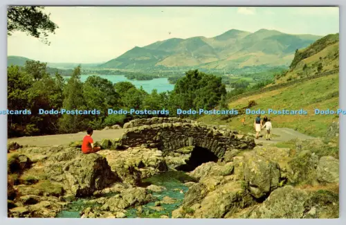 R815444 The English Lakes Ashness Bridge and Derwentwater Sanderson and Dixon Am