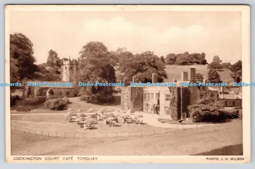 R815619 Torquay Cockington Court Cafe J H Wilson
