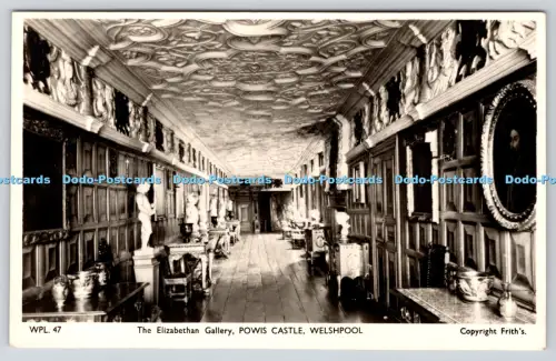 R815622 Welshpool Powis Castle The Elizabethan Gallery Frith Serie