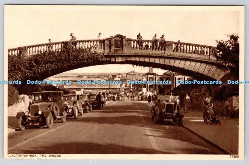 R815624 Clacton on Sea The Bridge Photochrom Royal Tunbridge Wells
